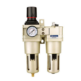 Deux points de combinaison d'air de source de traitement d'unité de type régulateur de SMC de pression d'air
