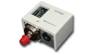 Manuel/réinitialisation automatique simples de mano-contact de vibrateur pneumatique blanc