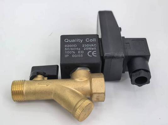 Valve de commande directionnelle 230VAC 20W Équipement d'automatisation Stabilité à long terme